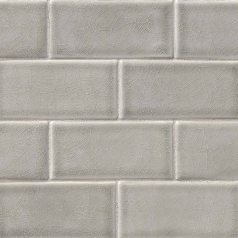 MSI Highland Park Dove Gray Subway Tile 3x6