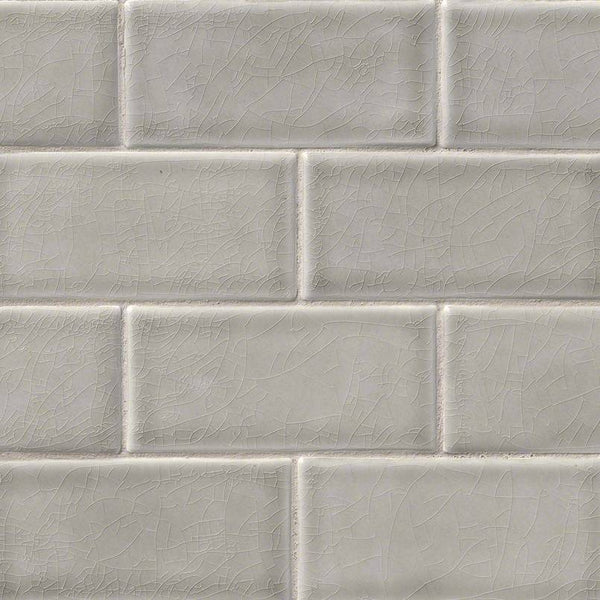MSI Highland Park Dove Gray Subway Tile 3x6