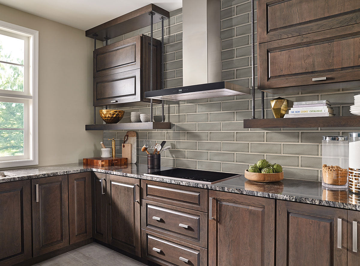 MSI Highland Park Dove Gray Subway Tile 4x12 — surface detail in gray tonality