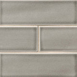 MSI Highland Park Dove Gray Subway Tile 4x12