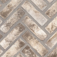 MSI Doverton Gray Reclaimed Clay Brick — Porcelain Wall Tile in gray tonality