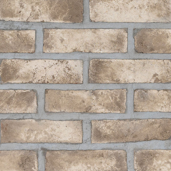 MSI Doverton Gray Reclaimed Clay Brick 2.25x7.5
