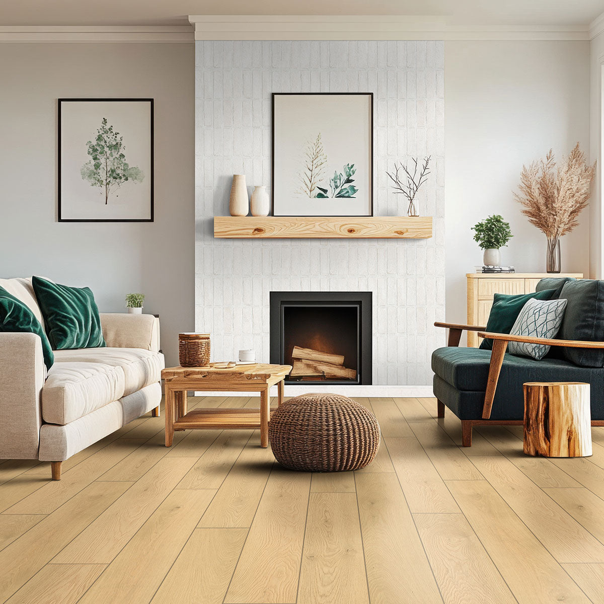 MSI Smithcliffs Doverville Rigid Core Flooring — surface detail in natural tonality