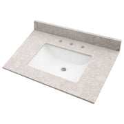Drifting Fog Vanity Top with Sink