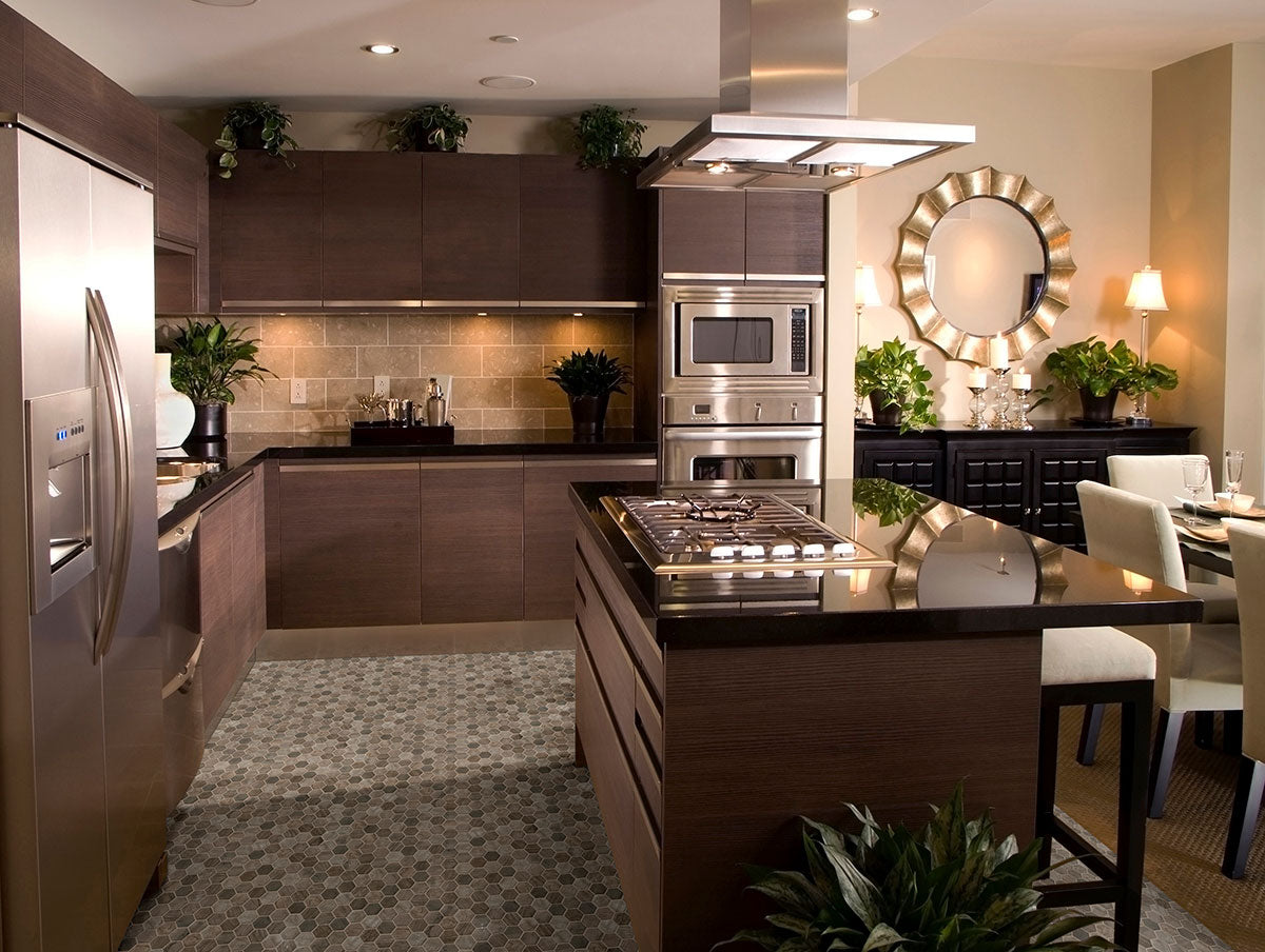 MSI Driftwood Hexagon Mosaic Tile — surface detail in natural tonality