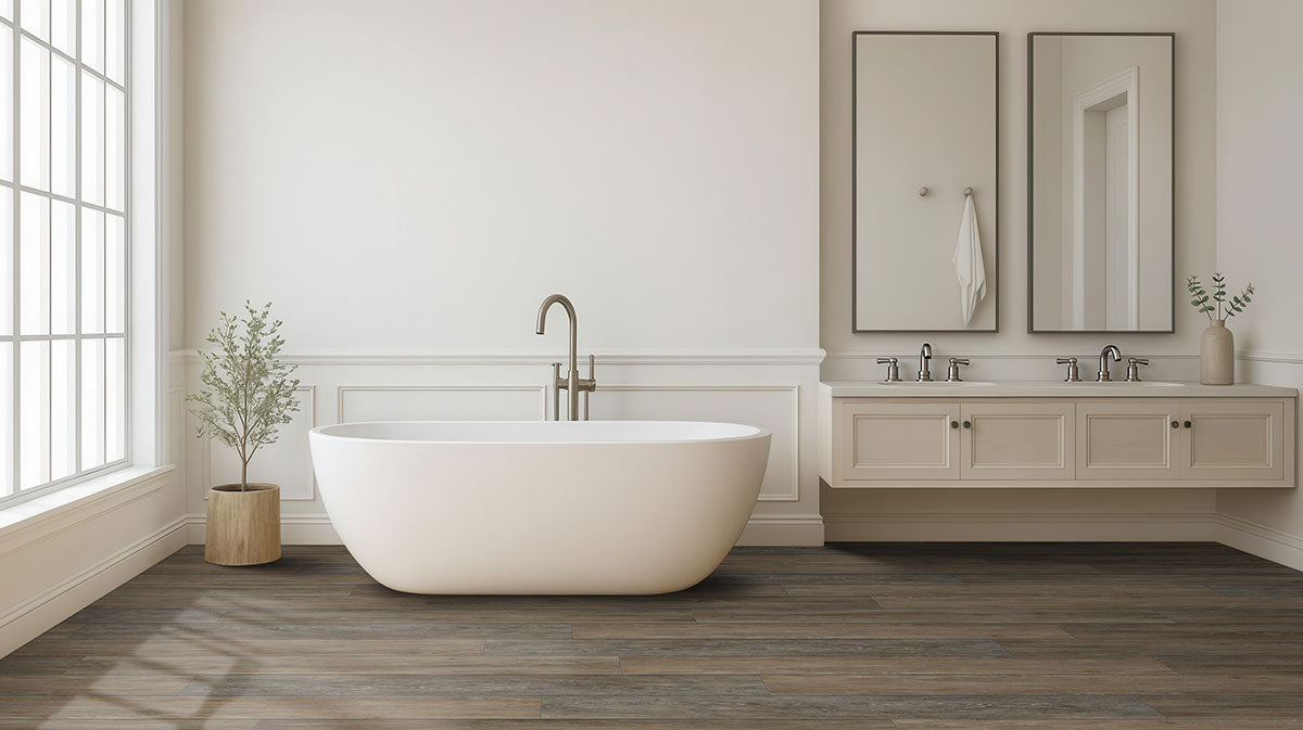 MSI XL Prescott Dulles Tails Luxury Vinyl Plank Flooring — surface detail in natural tonality