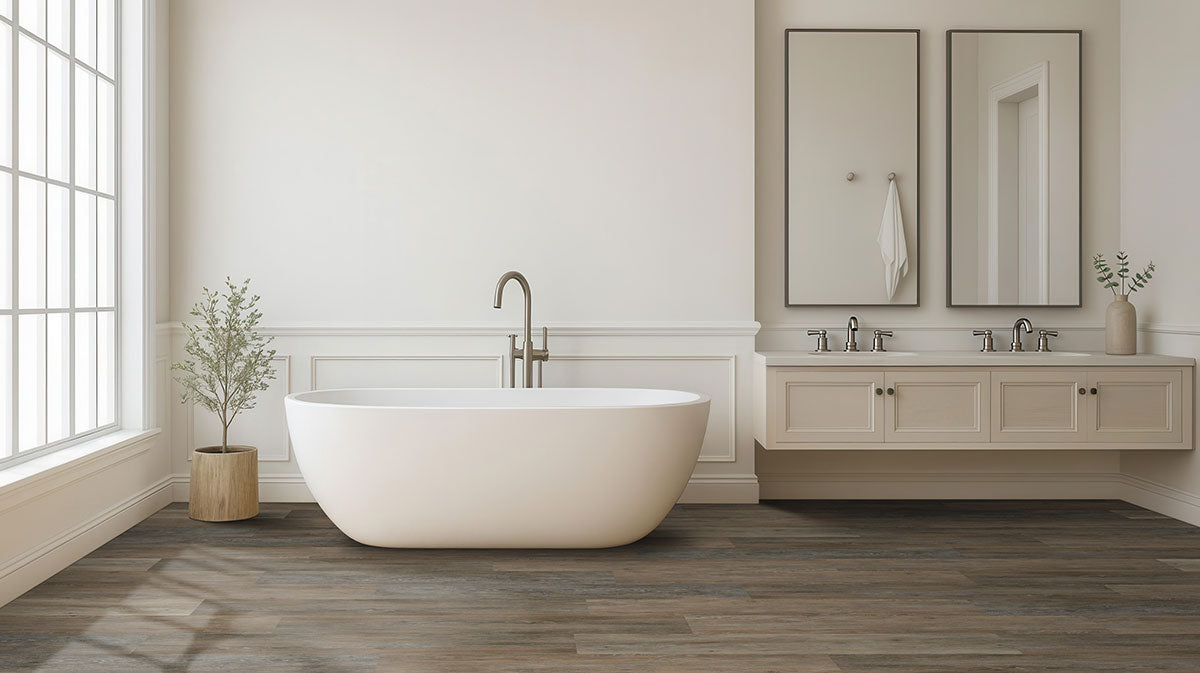 MSI Prescott Dulles Tails Luxury Vinyl Plank Flooring — surface detail in natural tonality