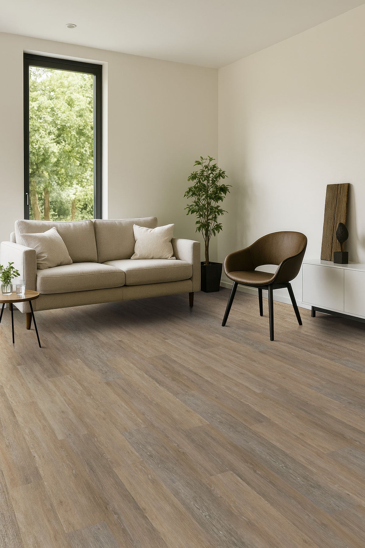 MSI Cyrus 2.0 Dulles Tails Luxury Vinyl Plank Flooring — surface detail in natural tonality