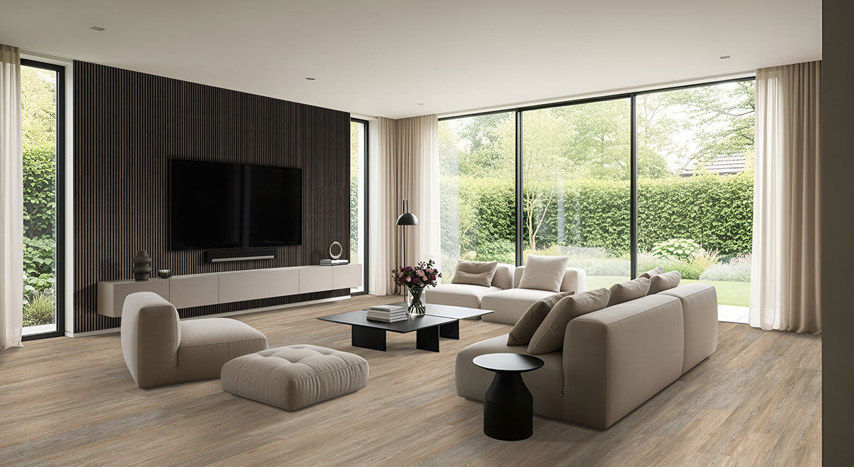 MSI Cyrus 2.0 Dulles Tails Luxury Vinyl Plank Flooring — surface detail in natural tonality