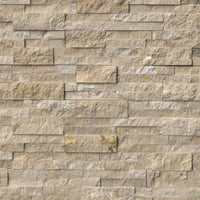 MSI Durango Cream Rockmount — Rockmount Stone Veneer in cream tonality