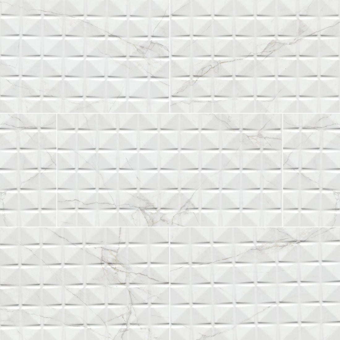 MSI Dymo Calacatta Chex White 12x24