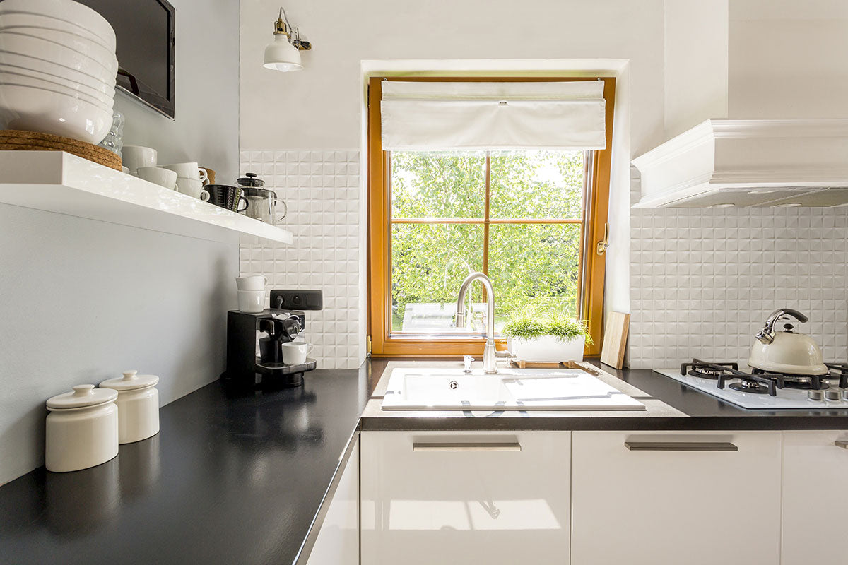 MSI Dymo Chex White Tile 12x24 — surface detail in white tonality