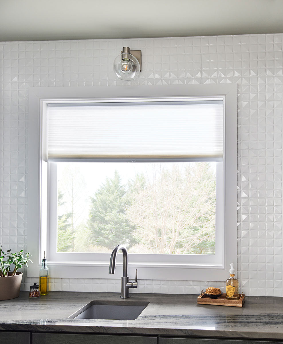 MSI Dymo Chex White Tile 12x24 — surface detail in white tonality