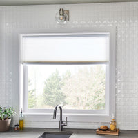 MSI Dymo Chex White Tile 12x24 — surface detail in white tonality