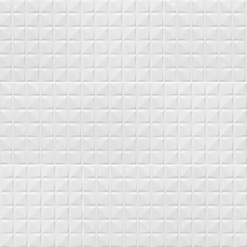 MSI Dymo Chex White Tile 12x24