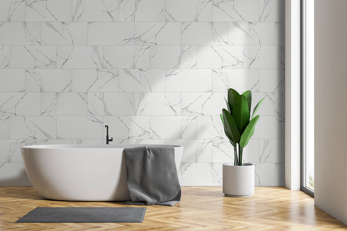 MSI Dymo Statuary 12x24 Tile — surface detail in natural tonality