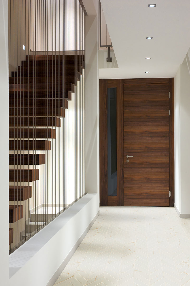 MSI Eden Calcatta — surface detail in natural tonality through-bodied porcelain for full-room install