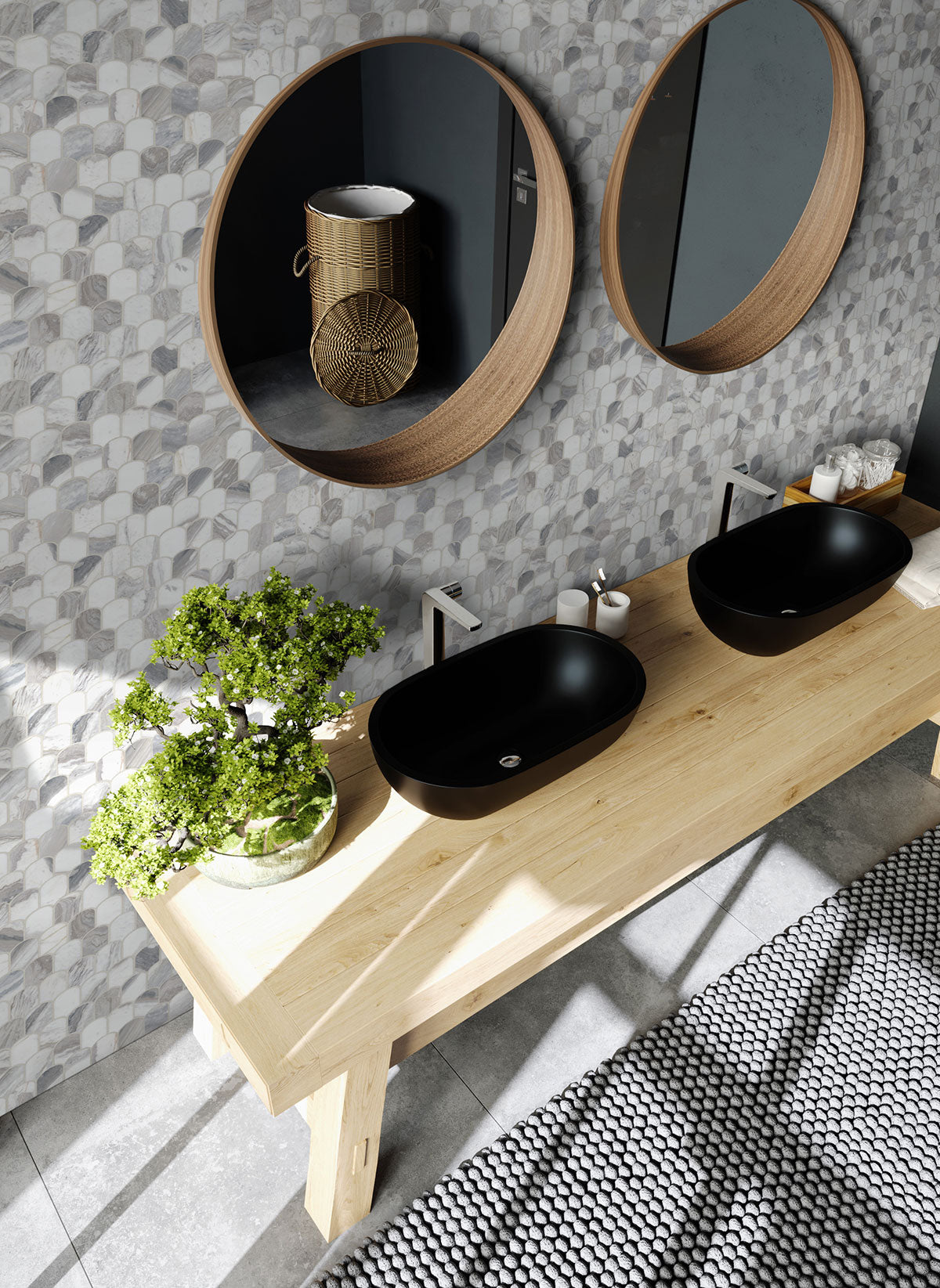 MSI Edessa Scallop Polished — room scene