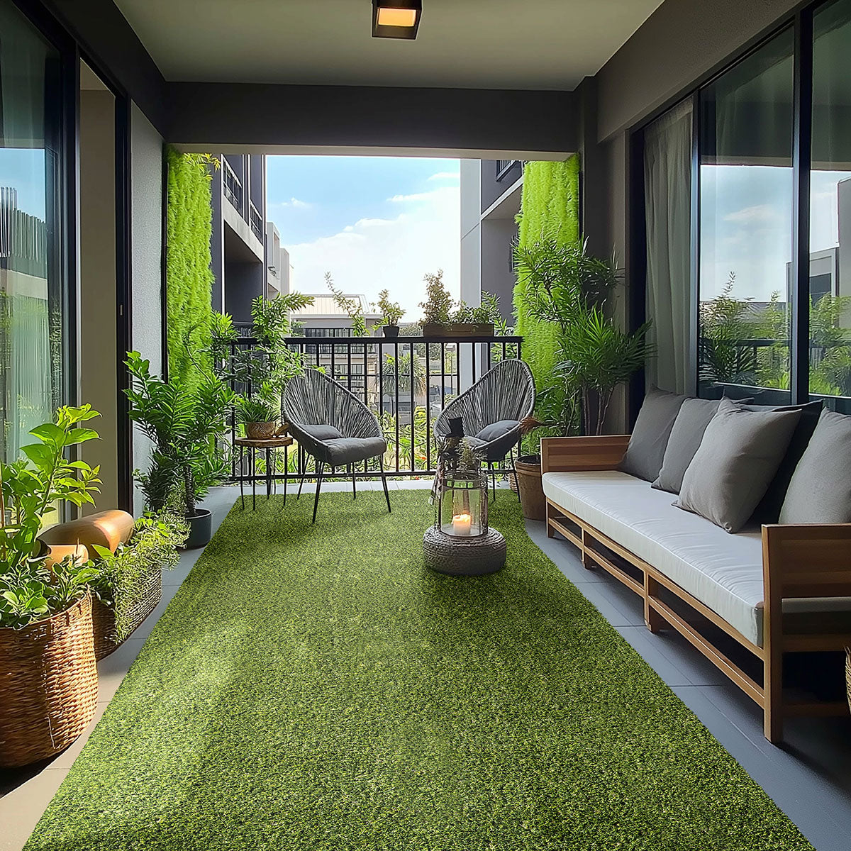 MSI Emerald Precut Turf 81 Turf — surface detail in natural tonality