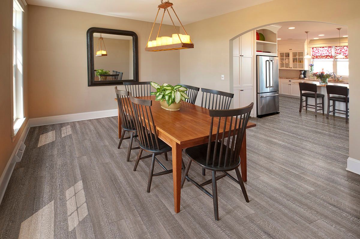 MSI Smithcliffs Emridge Rigid Core Flooring — surface detail in natural tonality