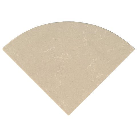 MSI Engineered Beige Corner Shelf Polished
