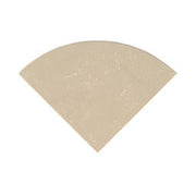 Engineered Beige 9" Radius Cornershelf Polished