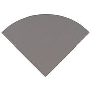 Engineered Gray 18" Radius Seat Polished