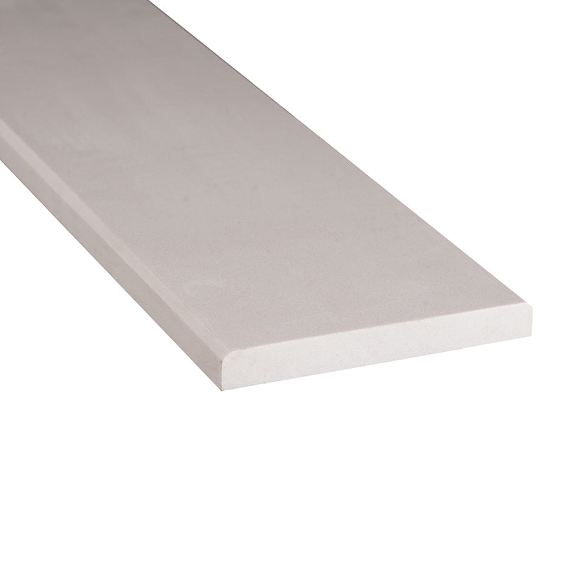 MSI Engineered White 6x36x0.625 Polished Double Beveled Threshold — Marble Threshold in white tonality