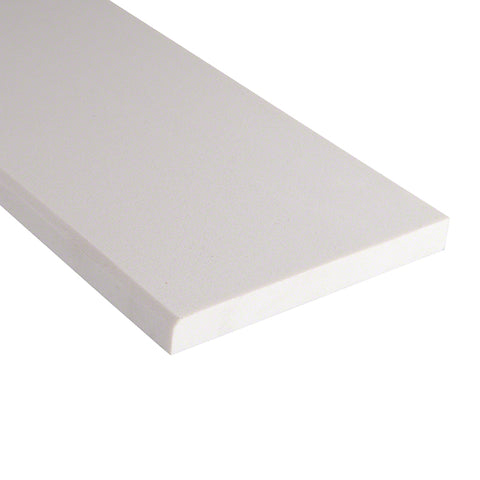 MSI Engineered White Marble 6x73x0.62 Polished Single Beveled Threshold
