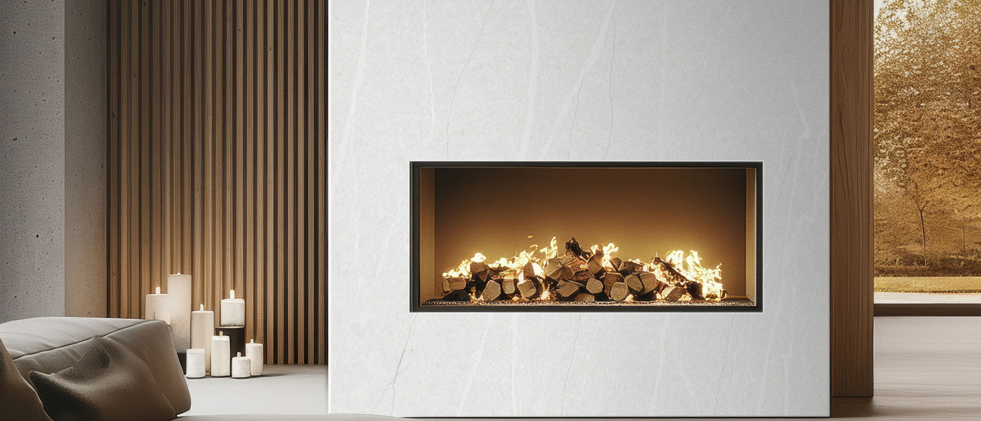 MSI Eroluna — surface detail in natural tonality engineered slab for kitchen and feature install