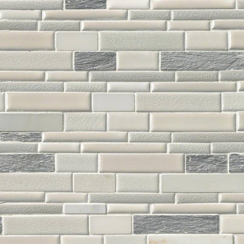 MSI Stone Blend Everest Interlocking Porcelain Tile