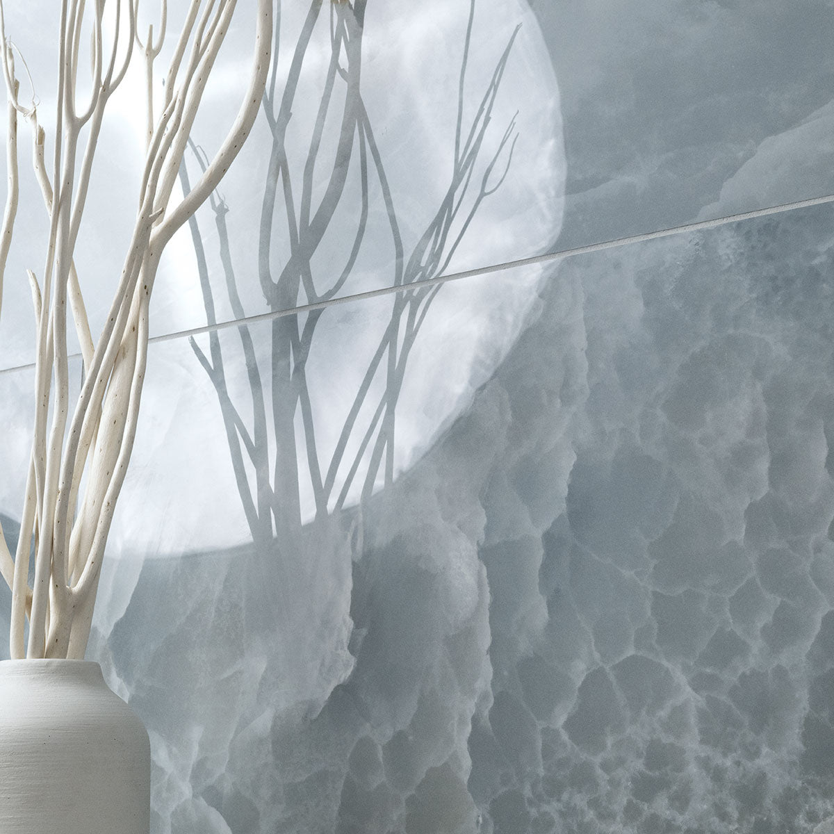 MSI Biotite 24 x 48 Polished — surface detail in natural tonality