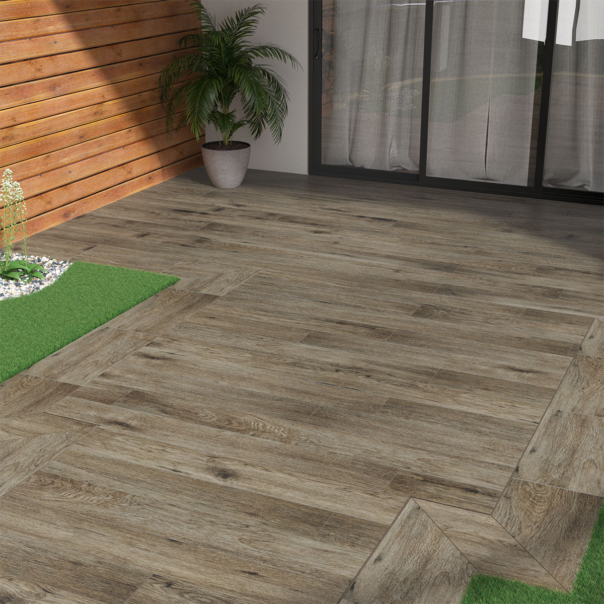 MSI Fauna Porcelain Paver — surface detail in natural tonality