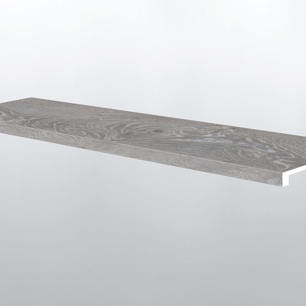 MSI Cyrus 2.0 Finely Stair Tread Eased Edge — Flooring Trim color-matched flooring trim molding