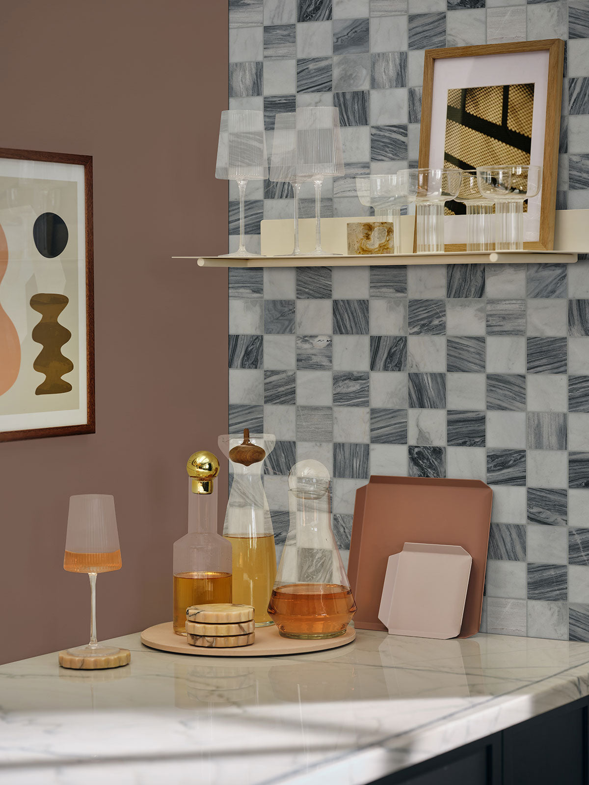 MSI Firenze Blend 3x3 Polished — room scene