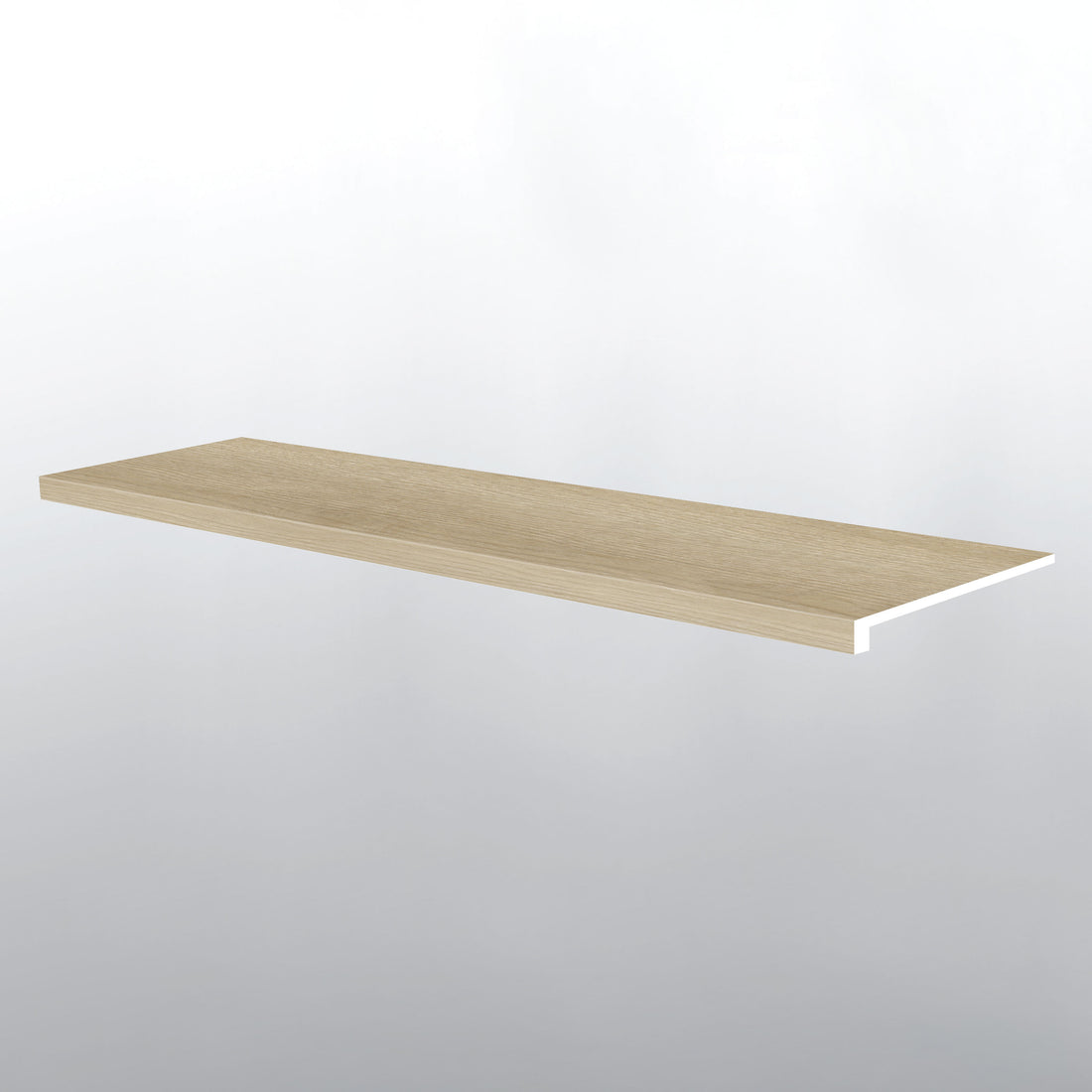 MSI Laurel Flaxen Stair Tread Eased Edge
