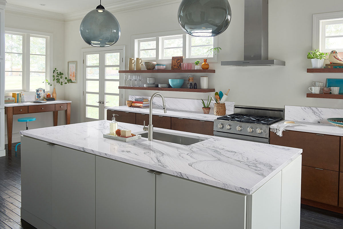 MSI Florida Wave quartzite countertop room scene, fifth view