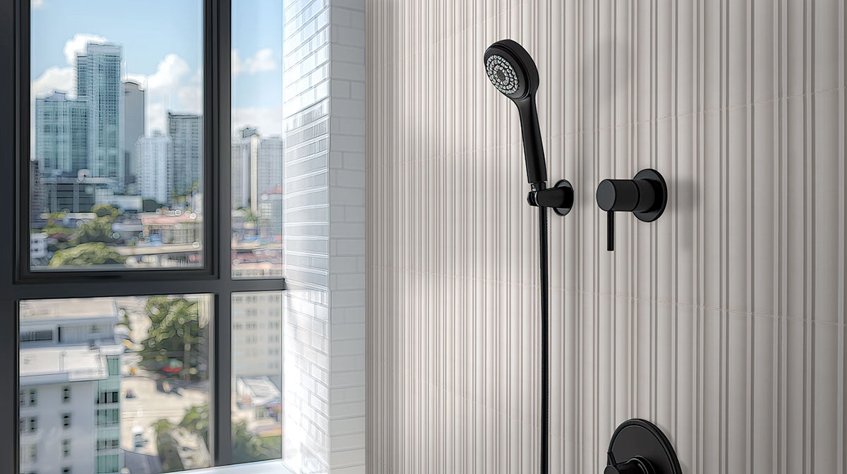MSI Folk Pearl Fluted Tile — surface detail in pearl tonality