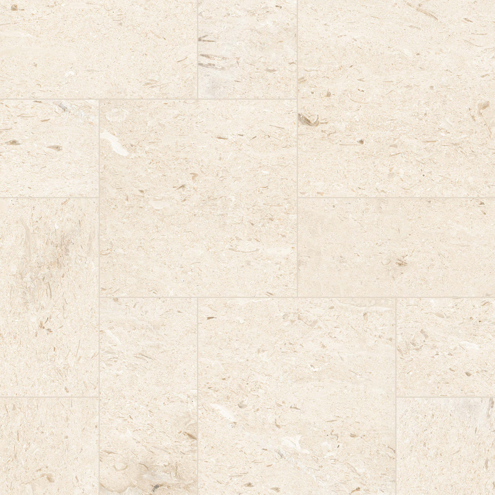 MSI Mayra White Limestone Paver — Natural Stone Paver in white tonality