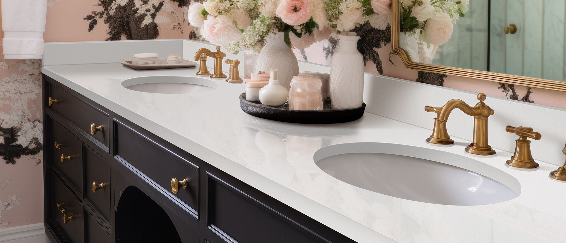 MSI Frost White - Quartz Island Countertop