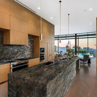 MSI Fusion Granite — surface detail in natural tonality factory-finished eased edge ready for install