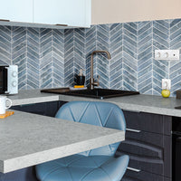 MSI Galant Gray Quartz — surface detail in gray tonality factory-finished eased edge ready for install