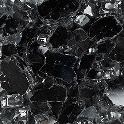 Galaxy Black Fire Glass