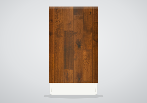 Garrison II Distressed Latte Baby Threshold
