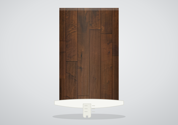 Garrison II Smooth Espresso T-Moulding