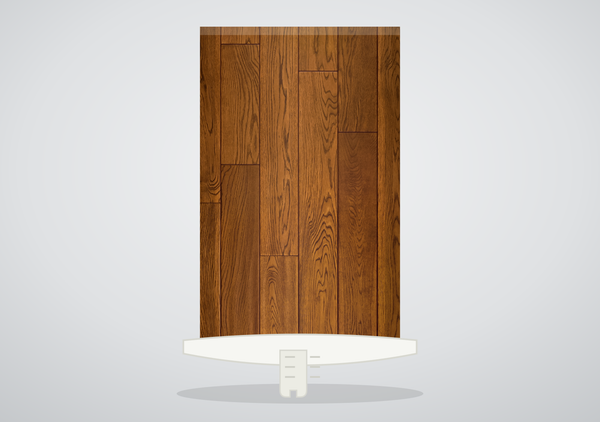 Garrison II Distressed Autumn White Oak T-Moulding