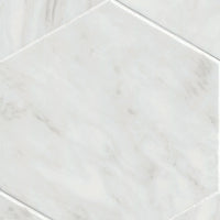 MSI Geoglam Calacatta Porcelain Tile — Porcelain Wall Tile 11 x 13 hexagon