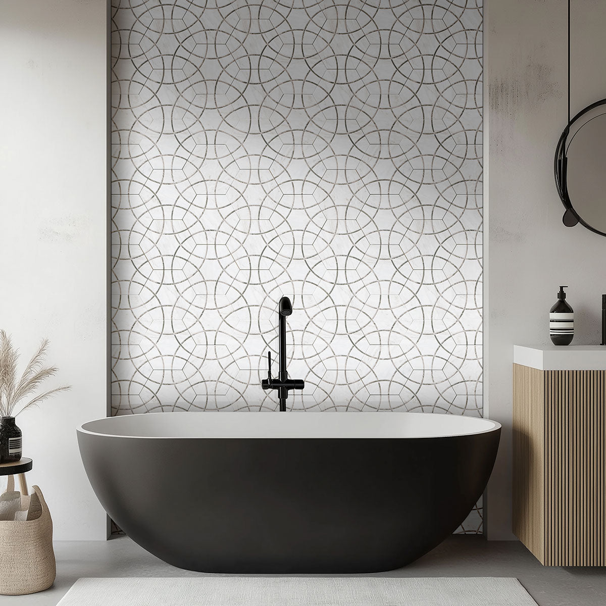 MSI Geoglam Cloud Porcelain Tile — surface detail in natural tonality