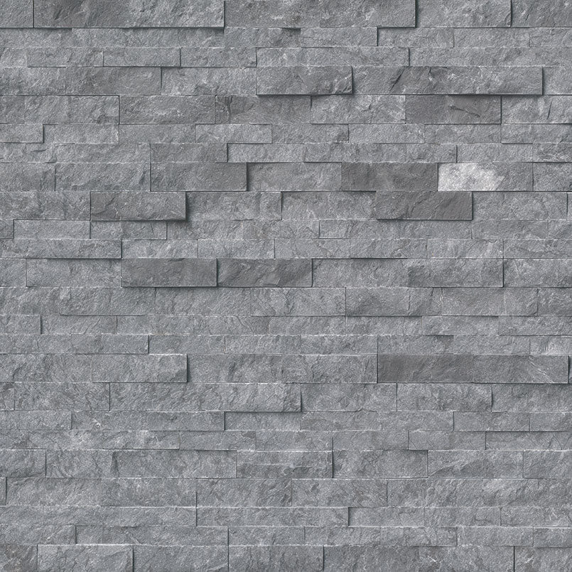 MSI Glacial Grey Rockmount — Rockmount Stone Veneer in grey tonality