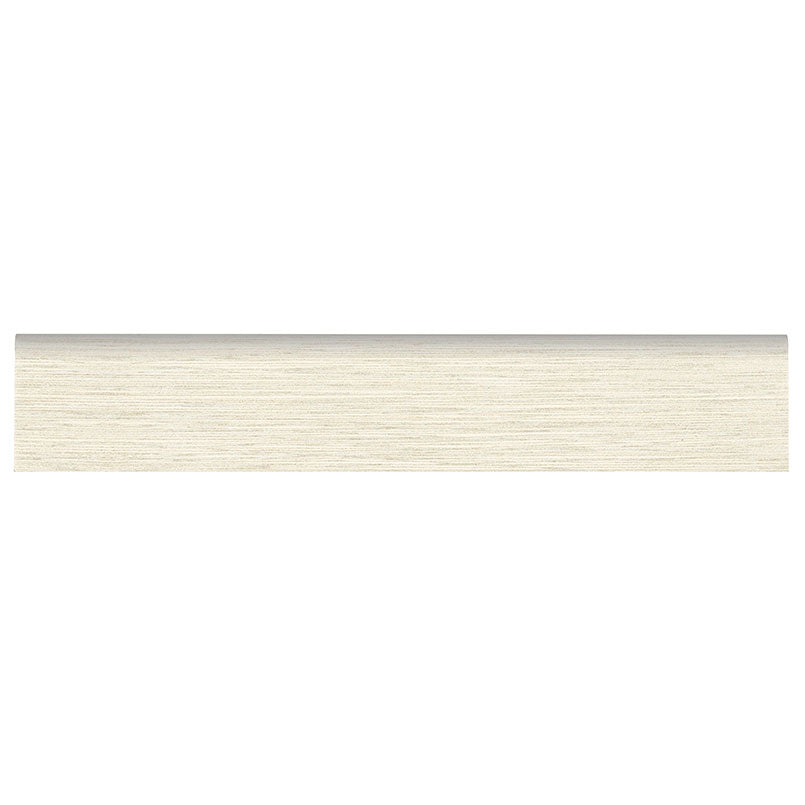 MSI Focus Glacier 3X18 Bullnose Matte — Tile Trim finishing trim piece color-matched to parent series